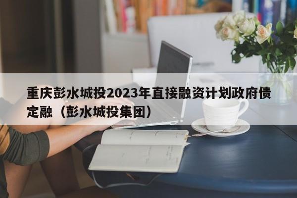 重庆彭水城投2023年直接融资计划政府债定融（彭水城投集团）