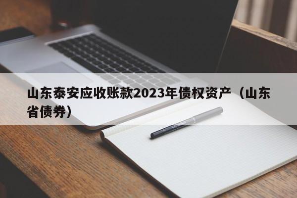 山东泰安应收账款2023年债权资产（山东省债券）