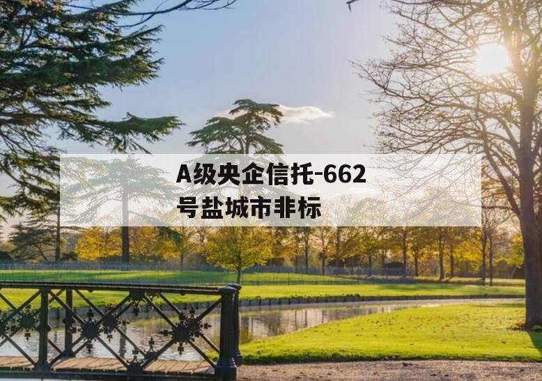 A级央企信托-662号盐城市非标