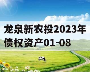 龙泉新农投2023年债权资产01-08