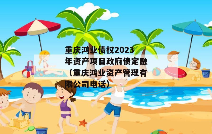 重庆鸿业债权2023年资产项目政府债定融（重庆鸿业资产管理有限公司电话）