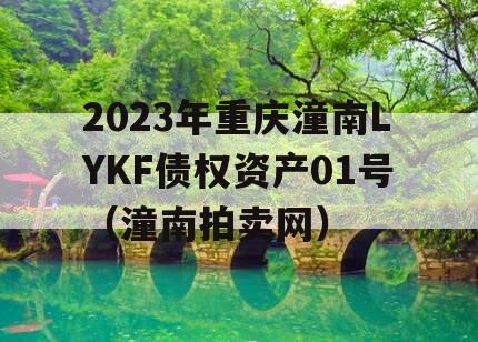 2023年重庆潼南LYKF债权资产01号（潼南拍卖网）