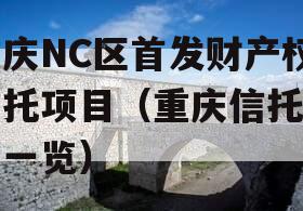 重庆NC区首发财产权信托项目（重庆信托产品一览）