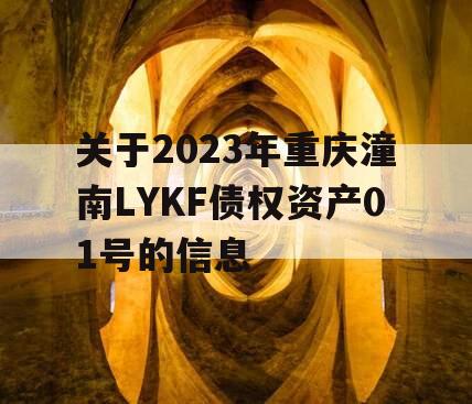 关于2023年重庆潼南LYKF债权资产01号的信息