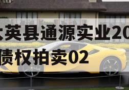 大英县通源实业2023债权拍卖02