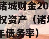 山东诸城财金2023年债权资产（诸城市2020年债务率）