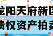 四川龙阳天府新区建设投资债权资产拍卖