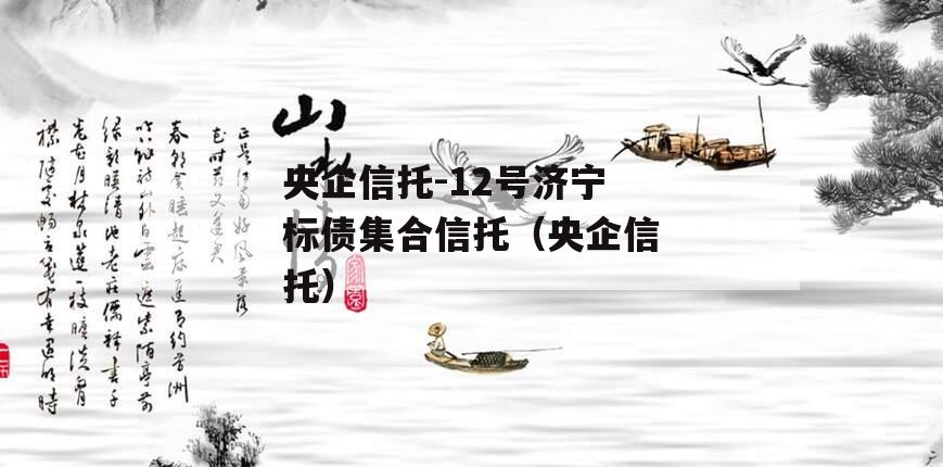 央企信托-12号济宁标债集合信托（央企信托）