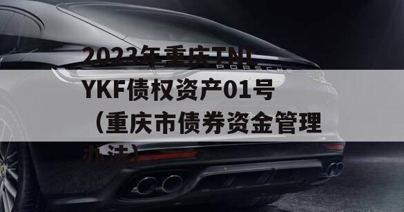 2023年重庆TNLYKF债权资产01号（重庆市债券资金管理办法）