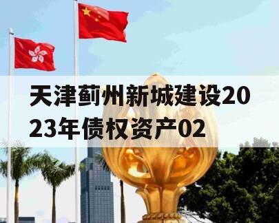 天津蓟州新城建设2023年债权资产02