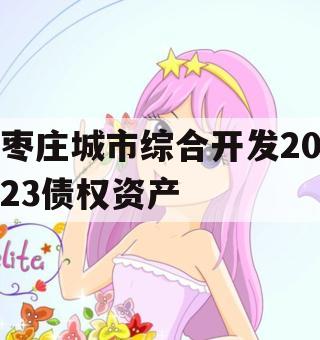 枣庄城市综合开发2023债权资产