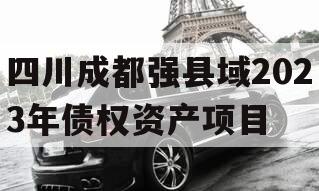 四川成都强县域2023年债权资产项目