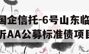 国企信托-6号山东临沂AA公募标准债项目