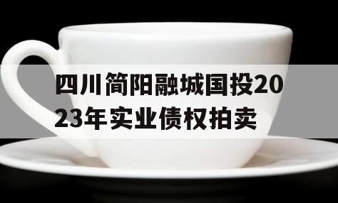 四川简阳融城国投2023年实业债权拍卖