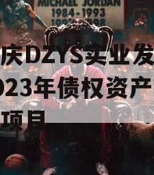 重庆DZYS实业发展2023年债权资产转让项目