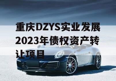 重庆DZYS实业发展2023年债权资产转让项目