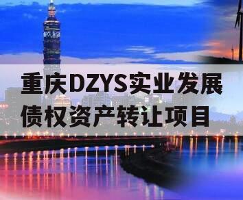 重庆DZYS实业发展债权资产转让项目