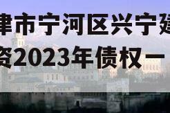 天津市宁河区兴宁建设投资2023年债权一号