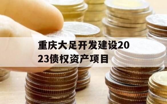 重庆大足开发建设2023债权资产项目