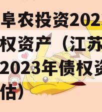 江苏阜农投资2023年债权资产（江苏阜农投资2023年债权资产评估）