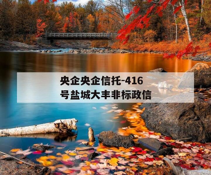 央企央企信托-416号盐城大丰非标政信