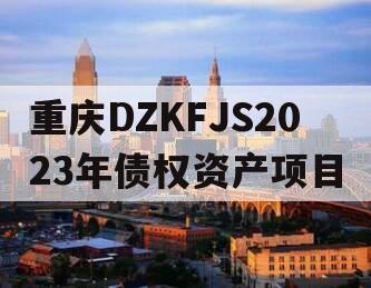 重庆DZKFJS2023年债权资产项目