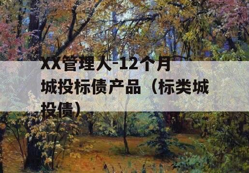 XX管理人-12个月城投标债产品（标类城投债）