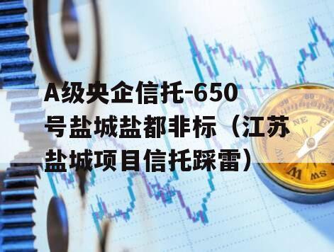 A级央企信托-650号盐城盐都非标（江苏盐城项目信托踩雷）