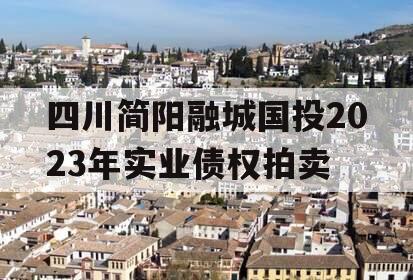 四川简阳融城国投2023年实业债权拍卖