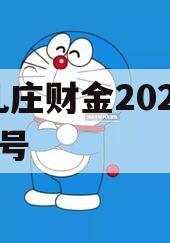 台儿庄财金2023债权2号