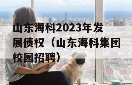 山东海科2023年发展债权（山东海科集团校园招聘）