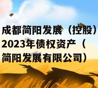 成都简阳发展（控股）2023年债权资产（简阳发展有限公司）