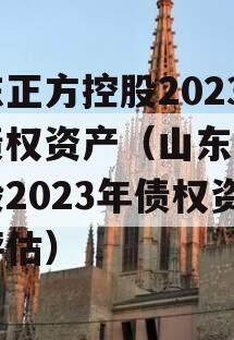 山东正方控股2023年债权资产（山东正方控股2023年债权资产评估）