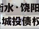 河北衡水·饶阳鸿源2023年城投债权