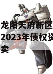 四川龙阳天府新区建设投资2023年债权资产拍卖