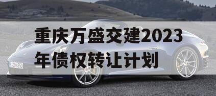 重庆万盛交建2023年债权转让计划