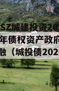 JNSZ城建投资2023年债权资产政府债定融（城投债2021）