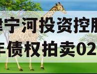 天津宁河投资控股2023年债权拍卖02号