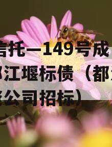 XX信托—149号成都都江堰标债（都江堰投资公司招标）