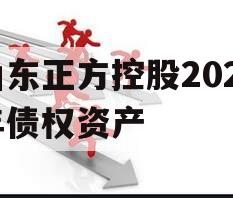 山东正方控股2023年债权资产