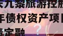 重庆九黎旅游控股2023年债权资产项目政府债定融