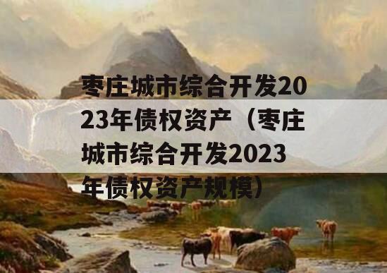 枣庄城市综合开发2023年债权资产（枣庄城市综合开发2023年债权资产规模）