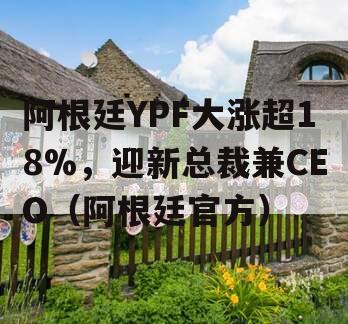 阿根廷YPF大涨超18%，迎新总裁兼CEO（阿根廷官方）