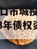 河南周口市城投经开实业2023年债权资产001