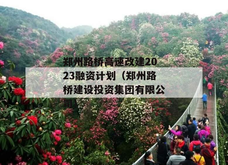 郑州路桥高速改建2023融资计划（郑州路桥建设投资集团有限公司）