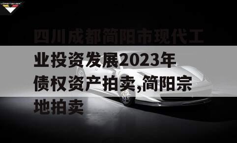 四川成都简阳市现代工业投资发展2023年债权资产拍卖,简阳宗地拍卖