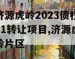 济源虎岭2023债权01转让项目,济源虎岭片区