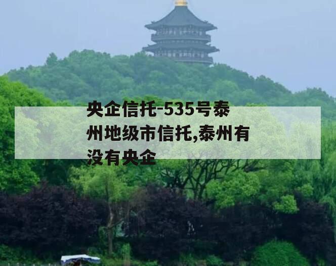 央企信托-535号泰州地级市信托,泰州有没有央企