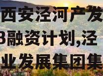 陕西西安泾河产发投资2023融资计划,泾河产业发展集团集团