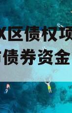 重庆XX区债权项目,重庆市债券资金管理办法